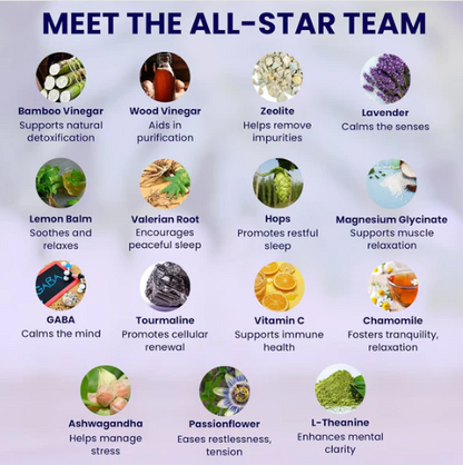 Luniva Good Night Foot Pads